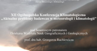 XII Ogólnopolska Konferencja Klimatologiczna